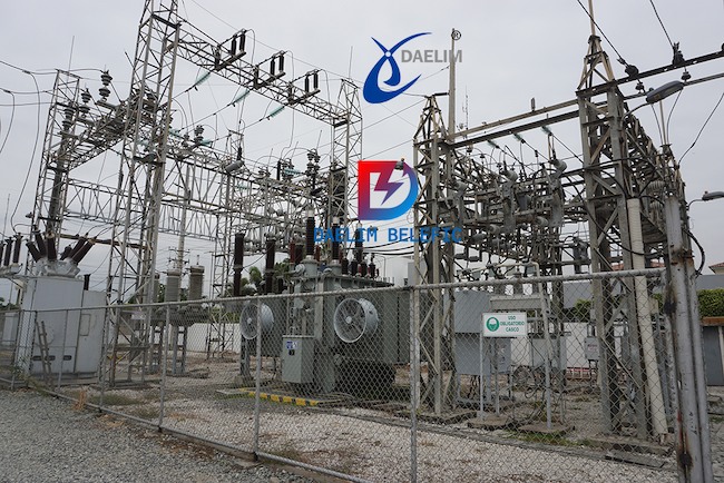 How does a substation transformer work