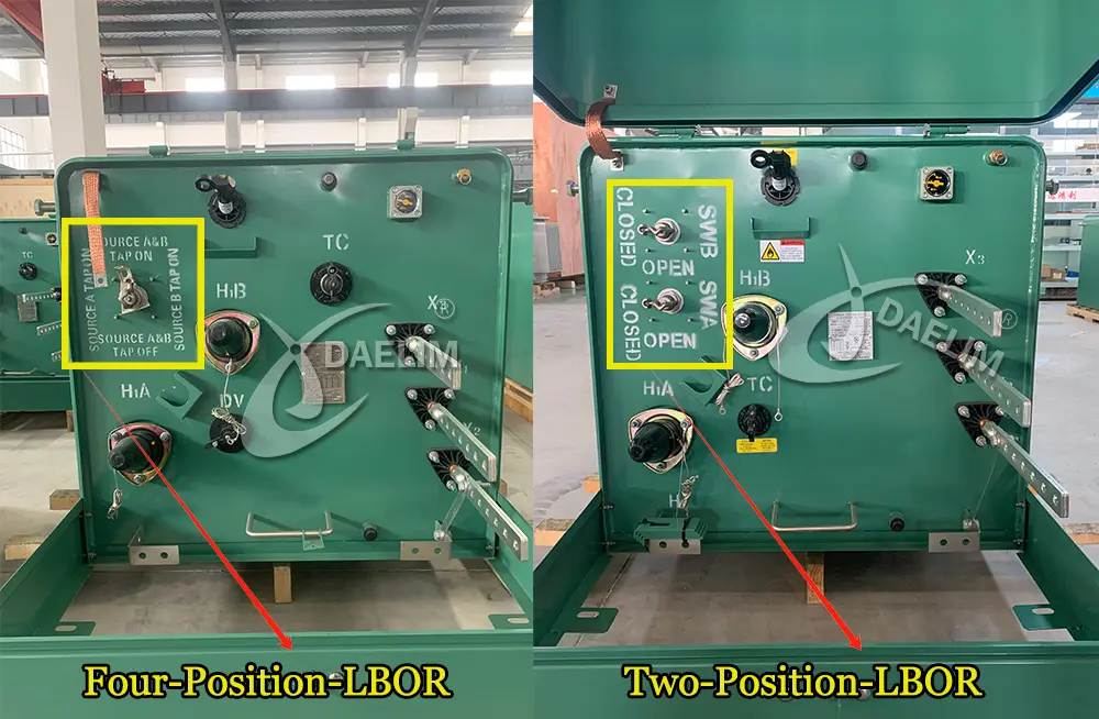 1 phase pad mounted transformer with loadbreak switch