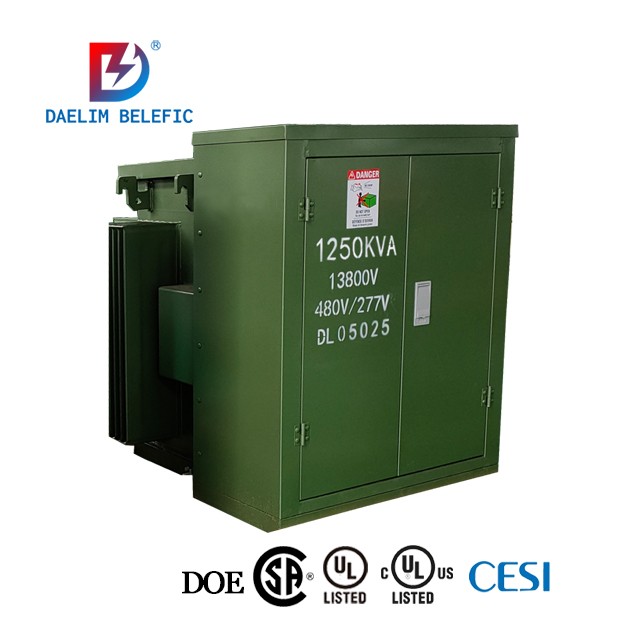 1250 kva Pad Mounted Transformer