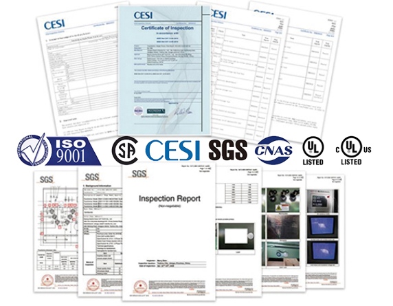 132kv power transformer certificates