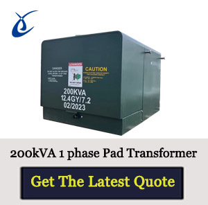 200kv single pad mounted transformer