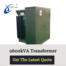 2600 kva pad mounted transformer