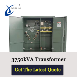 3750 kVA 3 phase pad mounted transformer