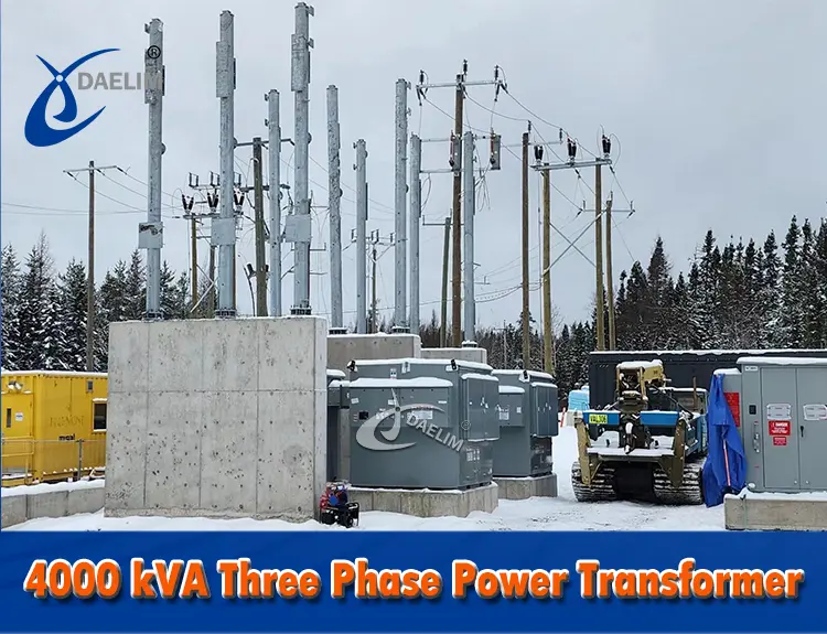 4000 kVA Transformer For Canada