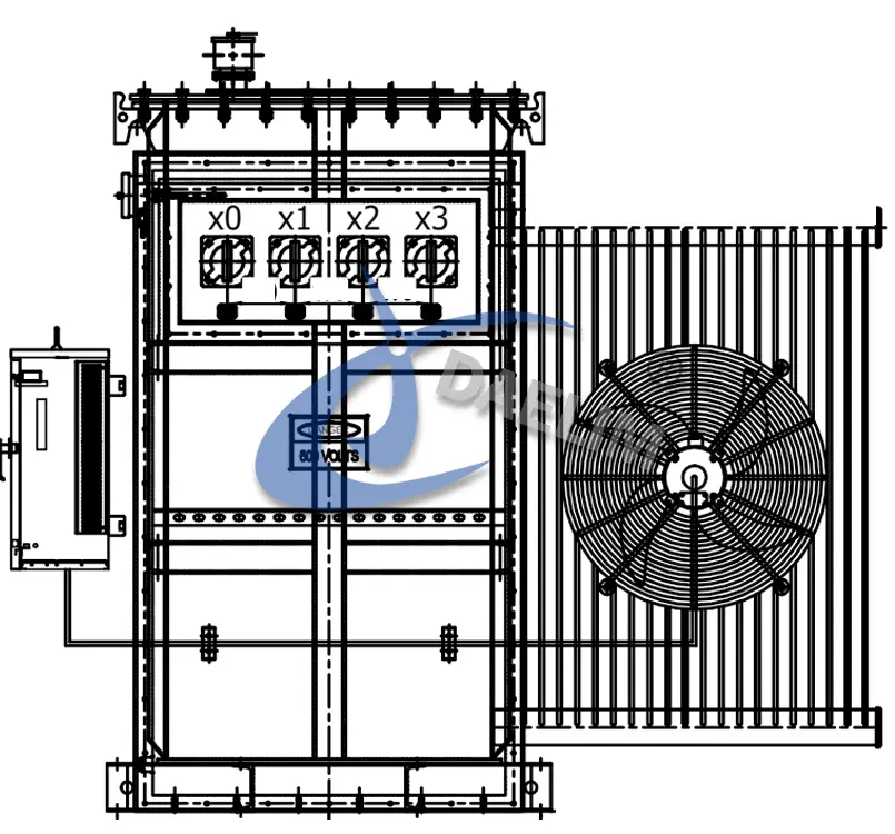 4000 kVA Transformer Drawing