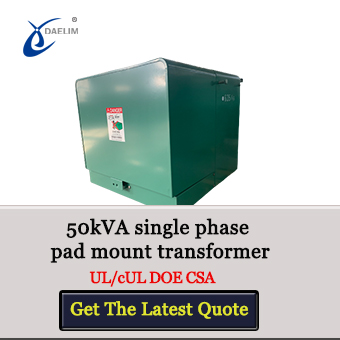 50 kva pad mount transformer