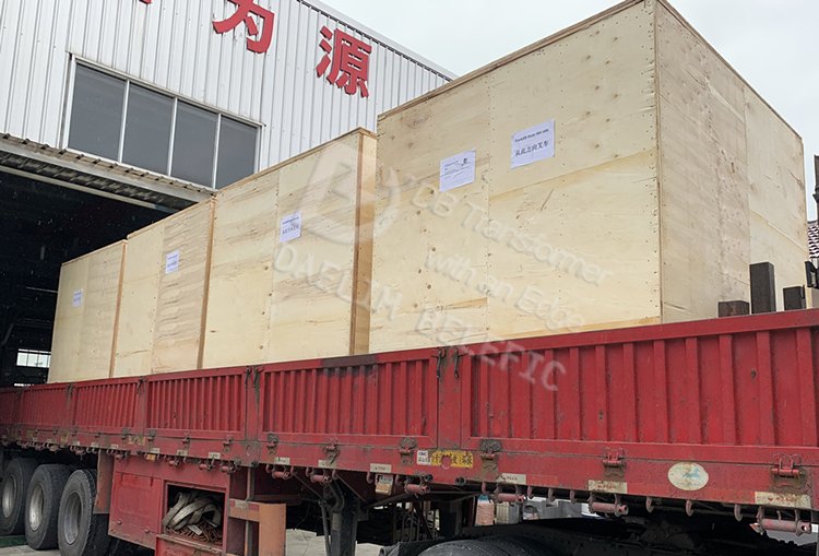 500 kva pad mounted transformer packing and shipping