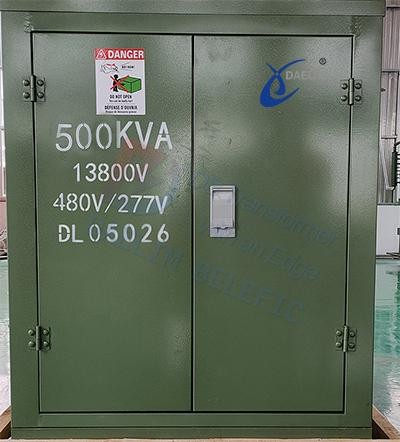 500 kva pad mounted transformer