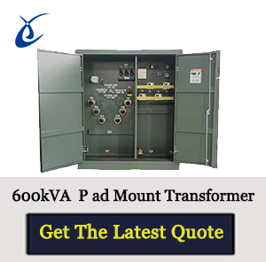 600 kVA 3phse pad mounted transformer