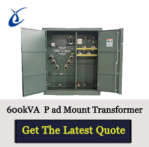 600 kva pad mounted transformer