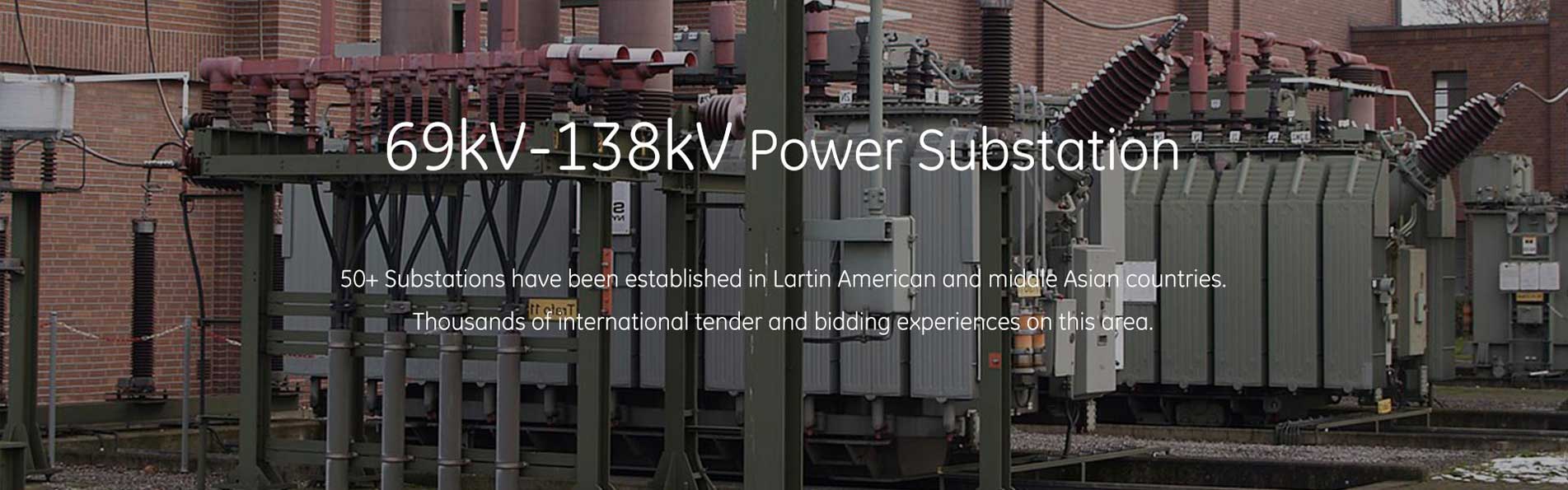 69kv-138kv power substation