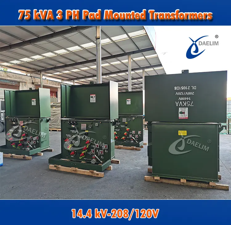 75 kVA Loop Feed Transformer