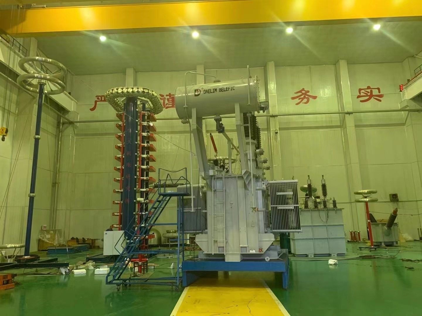 three phase power transformer test