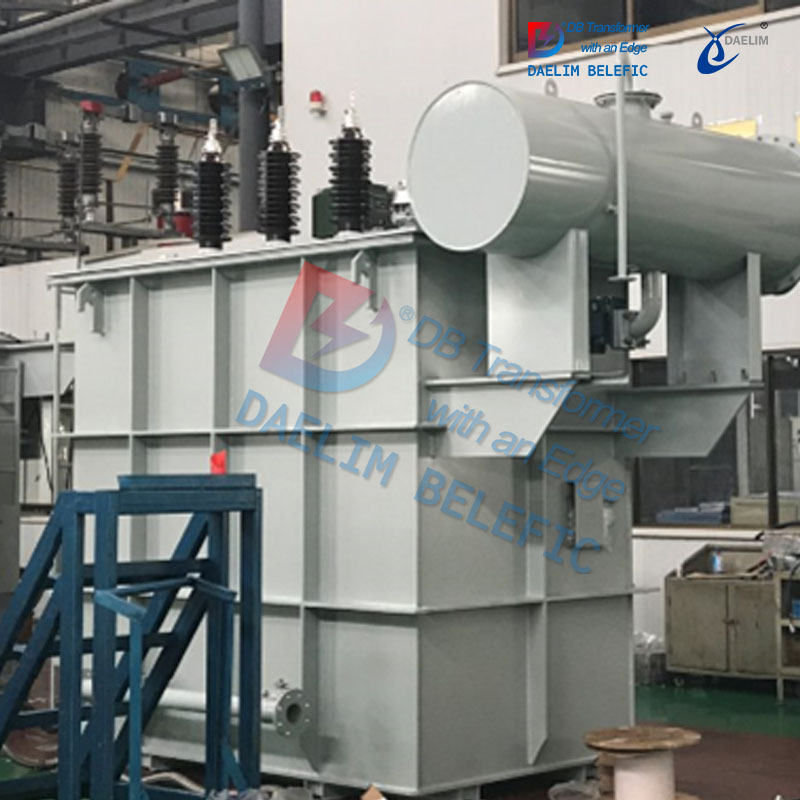 Electric furnace transformer