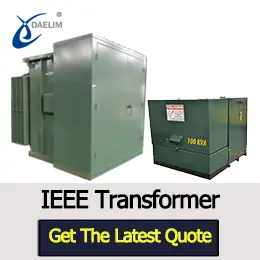 IEEE pad mounted transformer