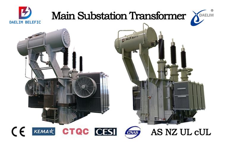 Main substation transformer