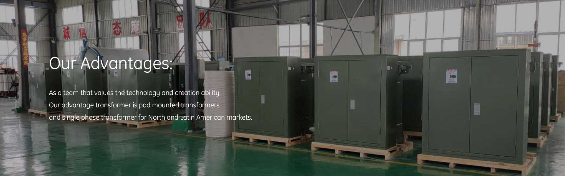 Packing of pad-mounted transformer
