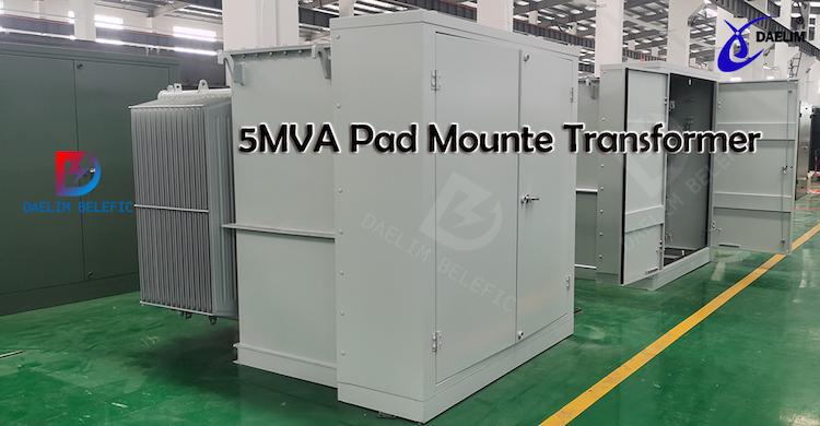 5 mva pad mounted transformmer