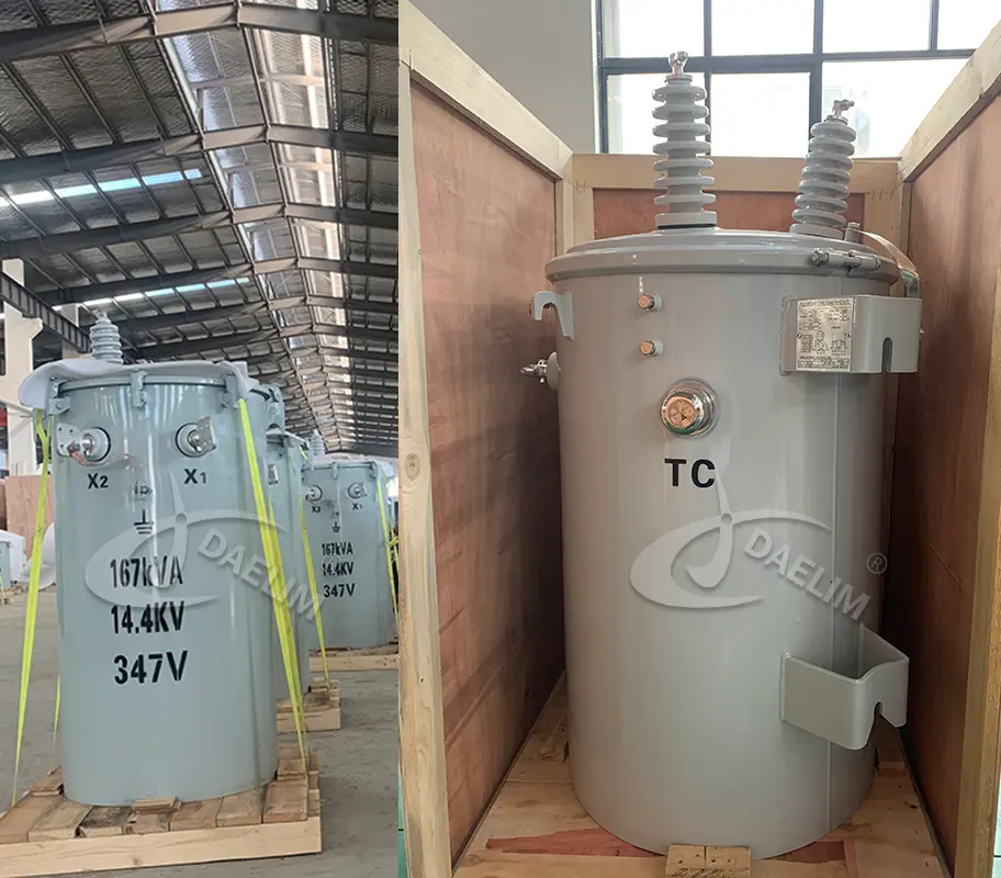 pole mounted transformer package