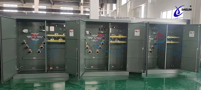 three phase pad mounted transformer