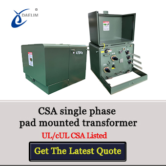 csa single phase pad mounted transformer