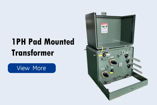 single phase pad mounted transformer