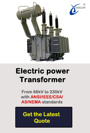 Standard core-type large power transformer and its major internal