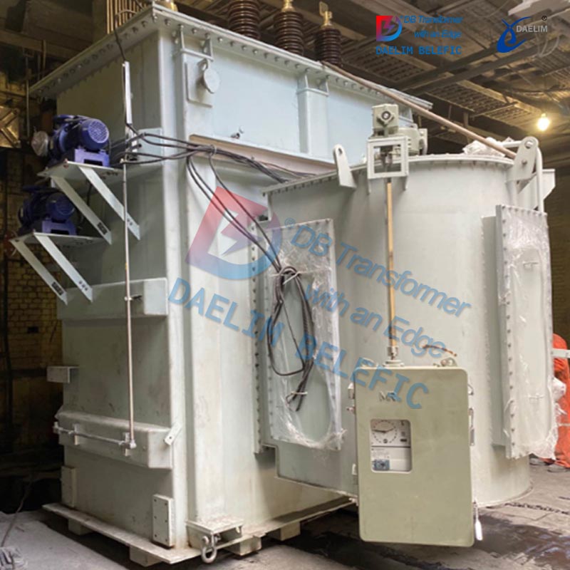 Electric furnace transformer