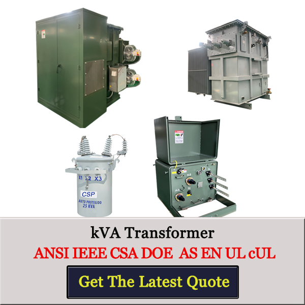 kva transformer price