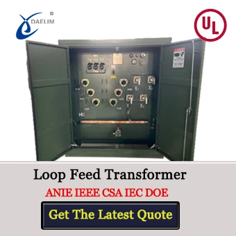 loop feed transformer