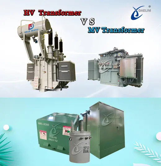 High Voltage vs Medium Voltage Transformer