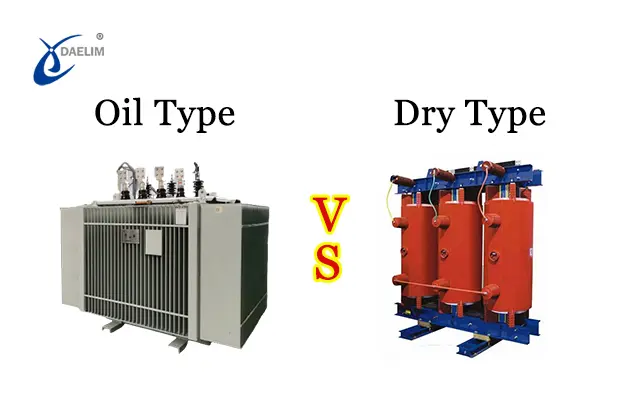 oil type vs dry type transformer