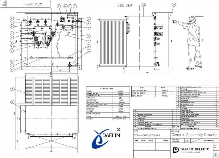 pad mounted transformer diagram