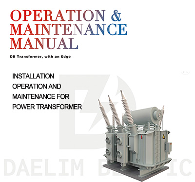 power transformer operation and maintenace manual