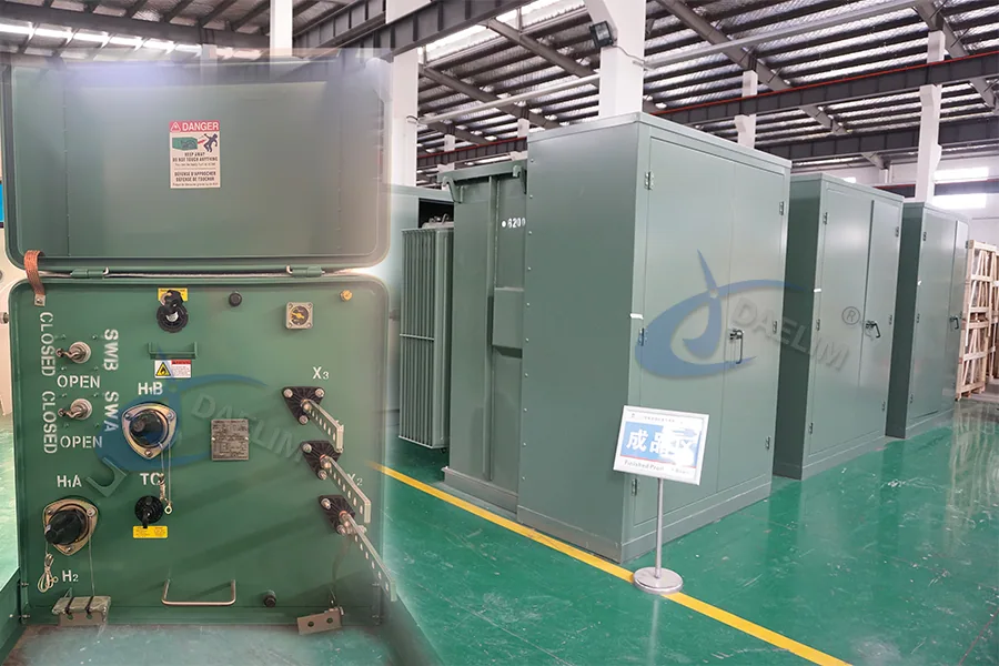 single phase and 3 phase dead front transformer