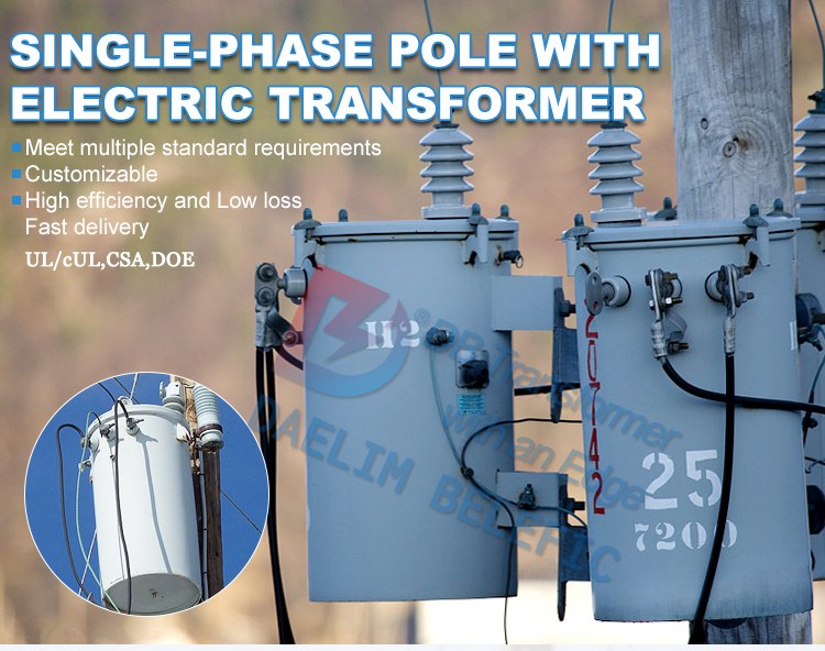 Single Phase Pole Mounted Transformer