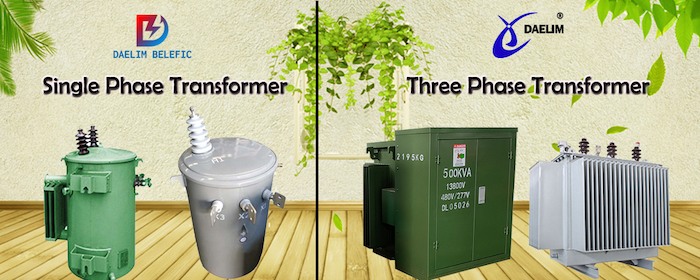 3 phase and single phase transformer