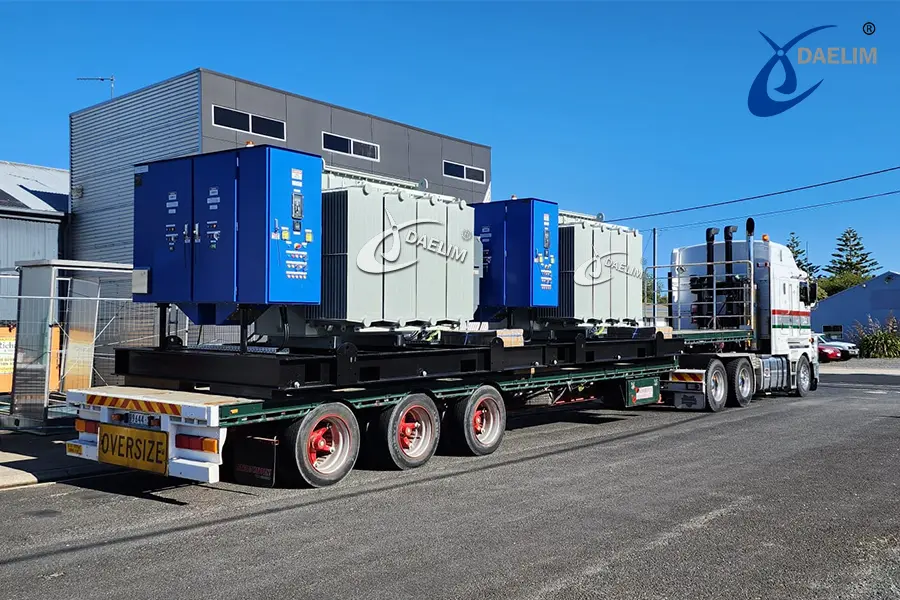 4500 kVA Umspannungs-transformatoren für australische Bergbaustelle