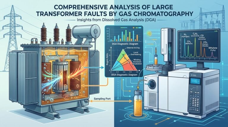 Umfassende Analyse von Großtransformatorfehlern durch Gaschromatographie