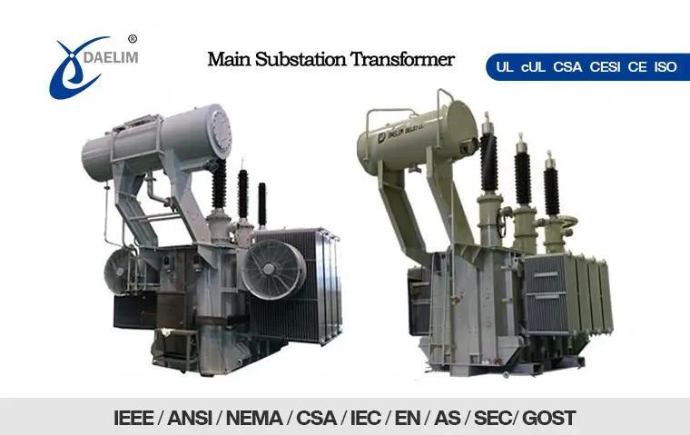 Haupt-Umspanntransformator
