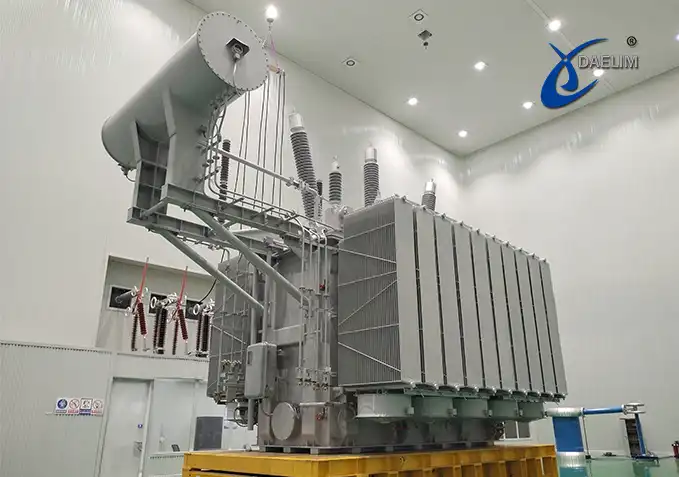 daelim heavey duty transformer for USA Renewable Energy Project
