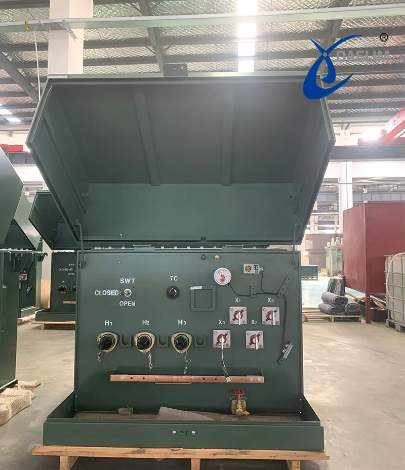 75 kVA 25 kV auxiliary transformer designed for an Alberta energy storage station